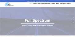 Desktop Screenshot of fullspectrumnet.com
